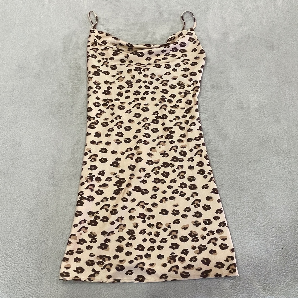 Love Tree Satin Slip Party Dress Size Medium